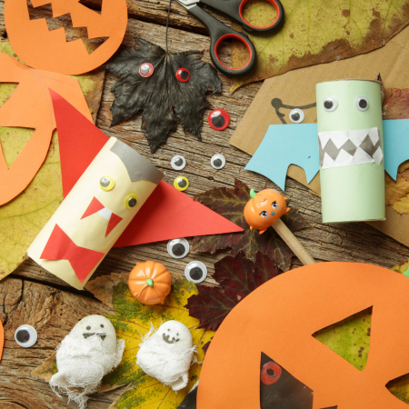 Kids Craft: Pom Pom Pumpkins at Iliff Square Library | Visit Aurora